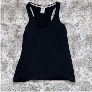 Victoria's secret PINK solid black tank top